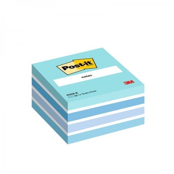 Post-it® cubo 76x76mm - Blu Pastello (Cod. 006439AB0)