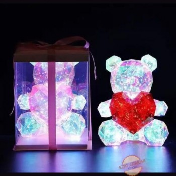 Lampada Orso con cuore