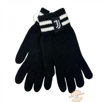 Guanti Juventus a righe -...