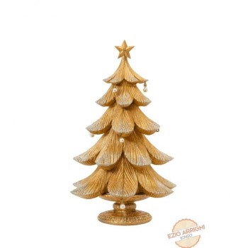Albero dorato con perle...