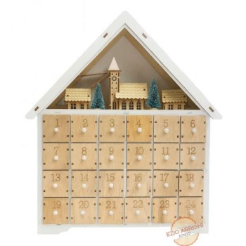 Calendario Avvento bianco...