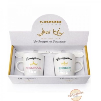 Set tazze principe/principessa