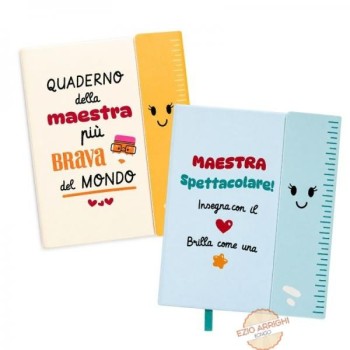 Notebook magnetico maestra