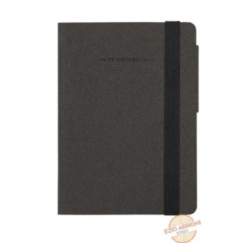 Notebook a righe Legami - Nero