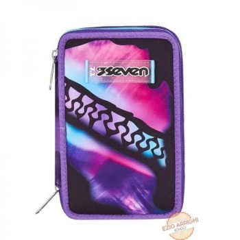 Astuccio Seven 3 zip Pink...