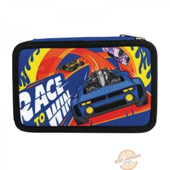 Astuccio triplo Hot Wheels