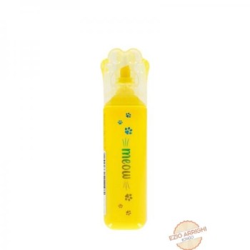 Evidenziatore Meow - Giallo